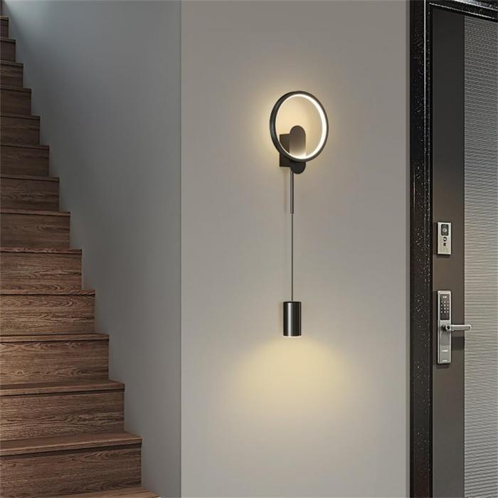 Lampu dinding led kamar tidur aesthetic lampu wall moulding hias ruang tamu hiasan dinding tempel