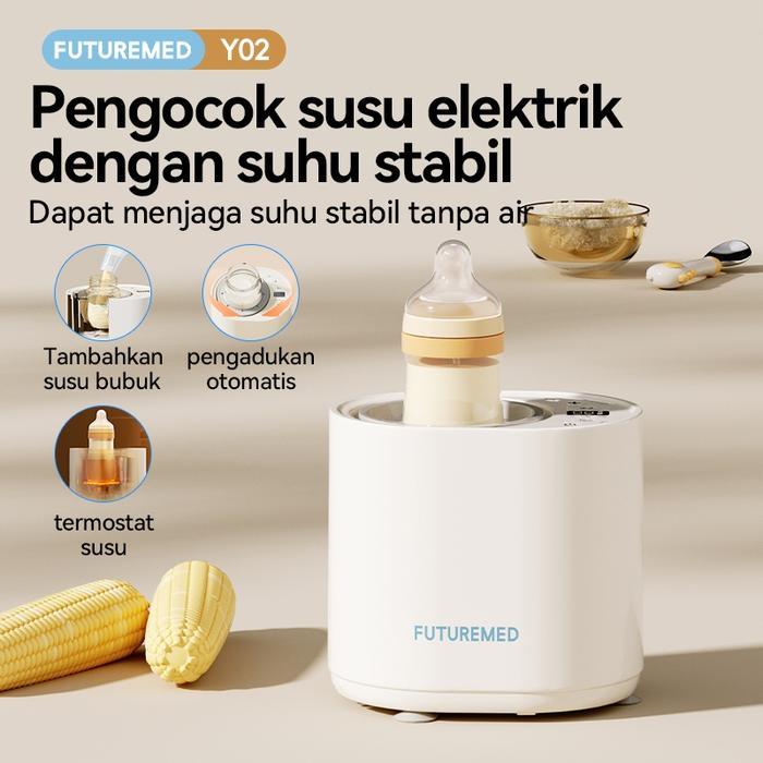 NEW PRODUK FUTUREMED PENGHANGAT ASI / PENGOCOK SUSU ELEKTRIK/HANGATKAN SUSU SECARA MERATA DALAM 3