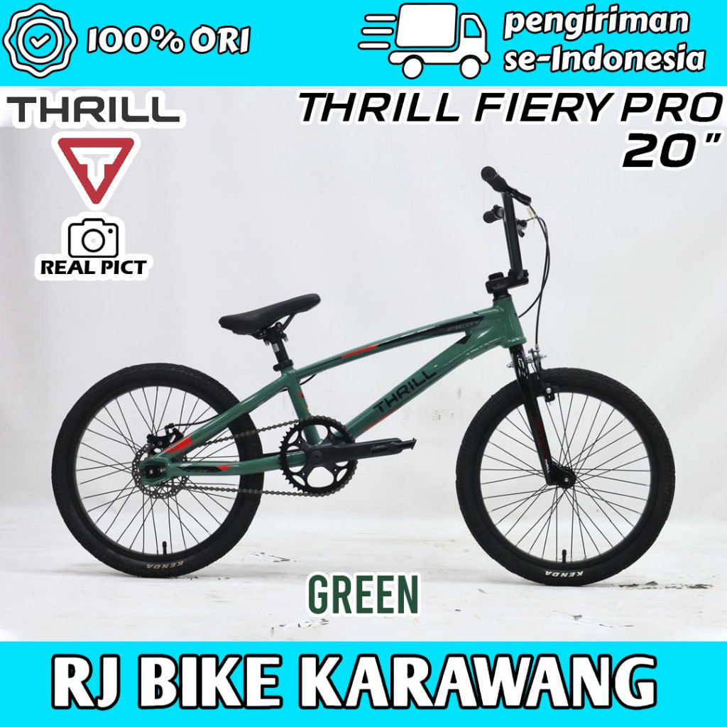 TERMURAH SEPEDA BMX THRILL FIERY PRO 20 INCH ORIGINAL GARANSI RESMI