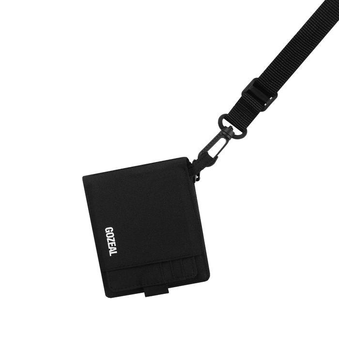 NEW PORODUK GOZEAL WALLET - DEDLY BLACK DOMPET LIPAT HANGING WALLET PRIA WANITA UNISEX