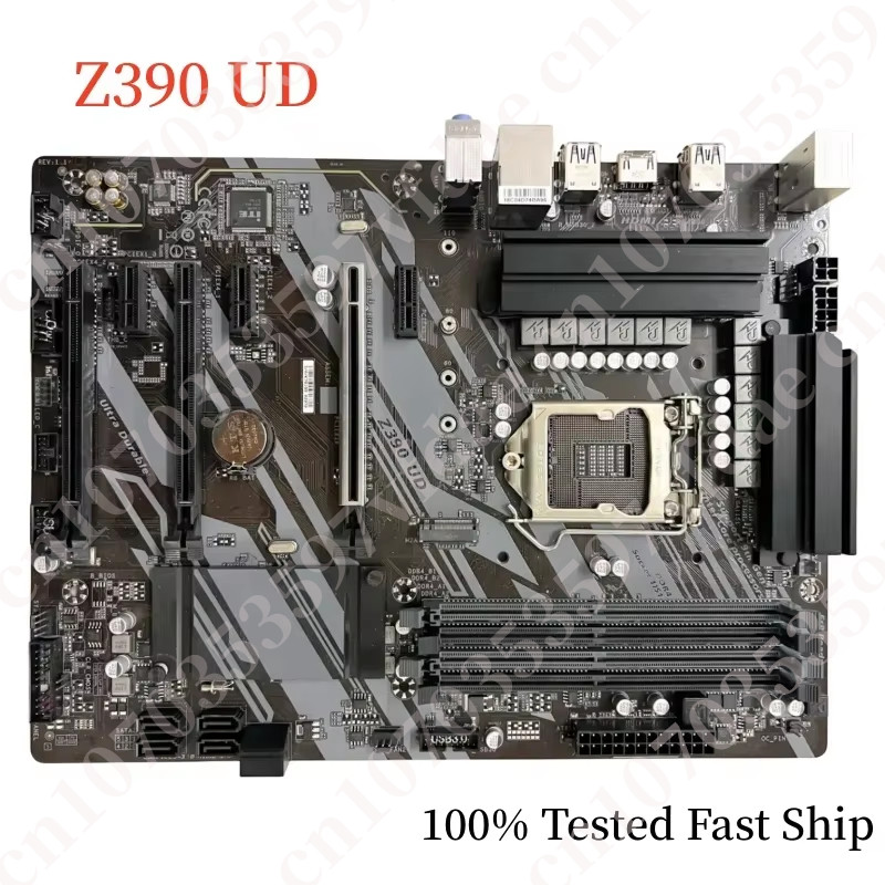 For Gigabyte Z390 UD Motherboard Z390 64GB LGA 1151 DDR4 ATX Mainboard 100% Tested Fast Ship
