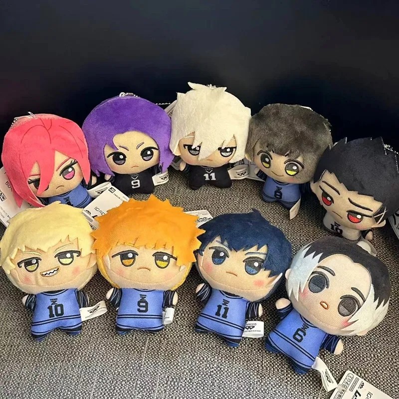 10cm Mini BLUE LOCK Plush Stuffed Doll Seishiro Nagi Isagi Yoichi Chigiri Bachira Meguru Doll For
