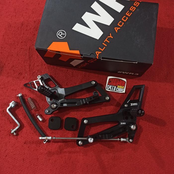 Footstep Step Underbone Racing Wr3 Kawasaki Ninja Rr R 150 150R 150Rr Terpercaya