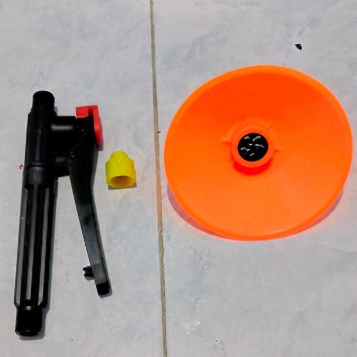 SPRAYER HANDLE + NOZZLE CORONG KABUT 5 MATA STAINLESS