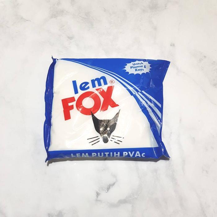 "New" [ GROSIR ] LEM FOX PUTIH 350 GRAM / LEM FOX PLASTIK KERTAS