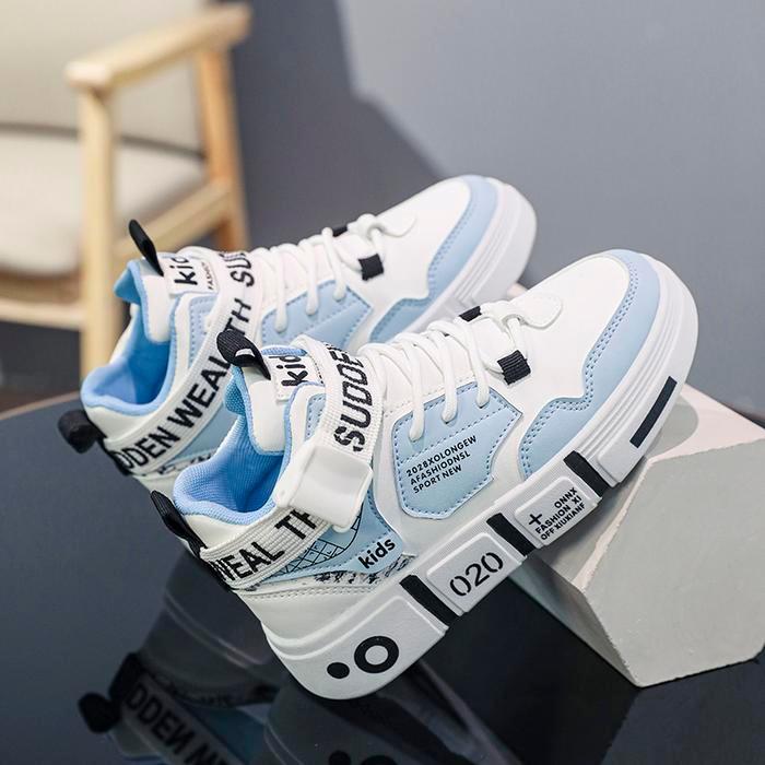 Bata Kids - U838 sepatu anak lakilaki cowok kasual sepatu Tinggi membantu boot