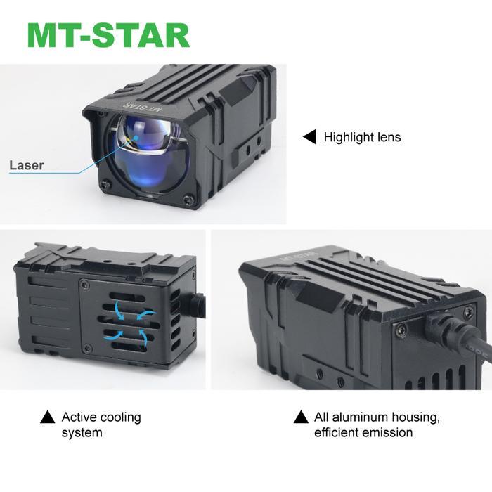 Mt-Star Lt146 - Lampu Tebak Biled Led Blue Lens