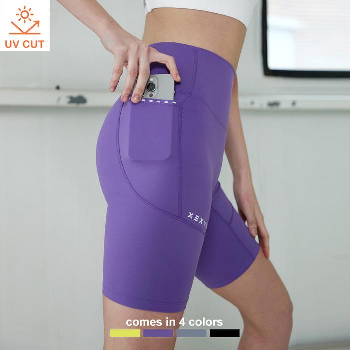 Xexymix Rx Black Label Signature 360N Racing Pocket Leggings 4.5 Celana Olahraga Lari Wanita -