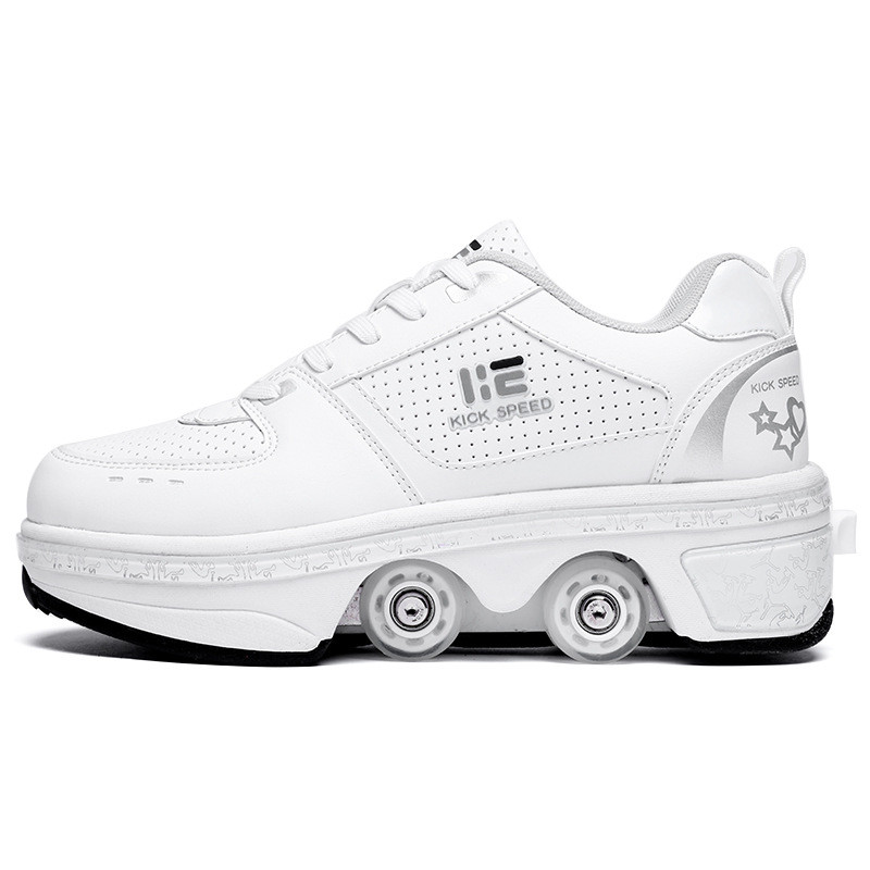 Roller Skates Running Sneakers Women's Roller Skates Adult Children Unisex Roller Skates Transformer