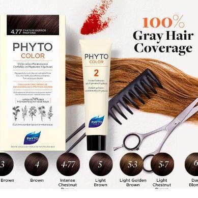 Phyto Phytocolor Ammonia-Free and Permanent Botanical Hair Color