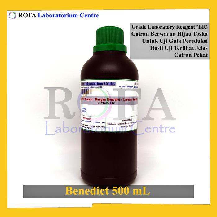 "New" Larutan Benedict / Reagen Benedict / Benedict Reagent / Larutan Uji Gula 100