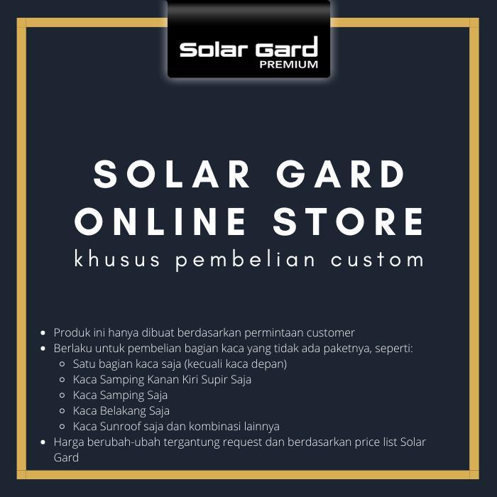 Kaca Film Solar Gard Untuk Custom