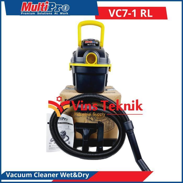 Multipro Vc7-1 Rl Vacuum Cleaner Penghisap Debu Basah Dan Kering Vc7 1 Rl