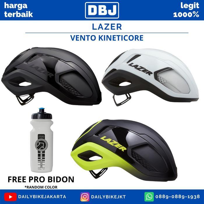 HELM SEPEDA ROADBIKE LAZER VENTO KINETICORE HELMET SEPEDA ROADBIKE