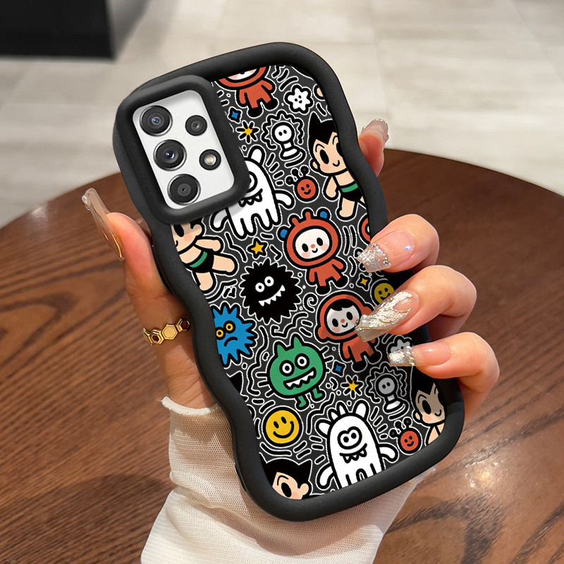 Casing Untuk Samsung A52 4G A52 5G A52s Case Casing pola Protagonis kartun Kasing HP ceruk Kesing me