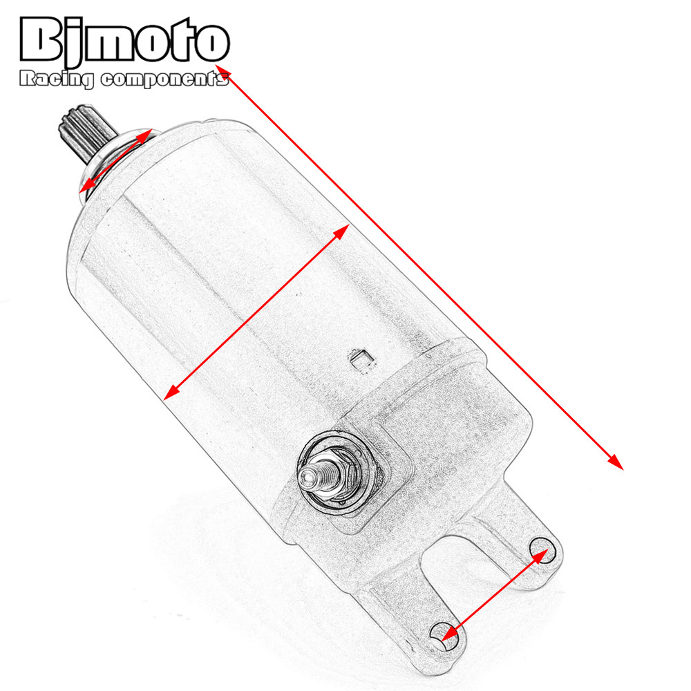 STARTER MOTOR FOR SUZUKI GS500 GS500U GS500H GS500F GS500E GS500ESK GSX750 GSX-750 GSX750F KATANA