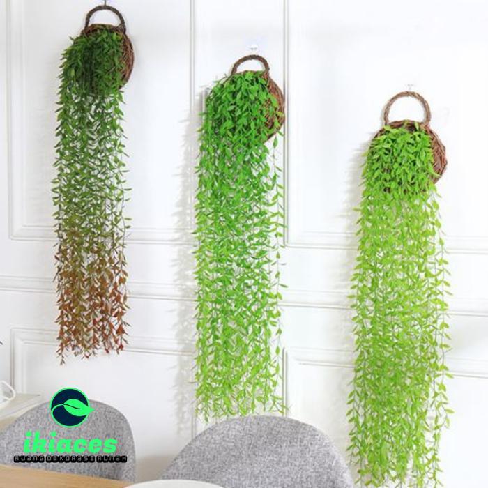 "New" DAUN RAMBAT KECIL LEE KWAN YEW DAUN PLASTIK DAUN ARTIFICIAL DEKORASI