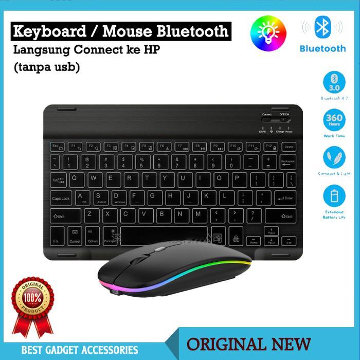 Diskon Wireless Slim Keyboard 9 Inch Bluetooth Ipad Android Mac Windows Tab