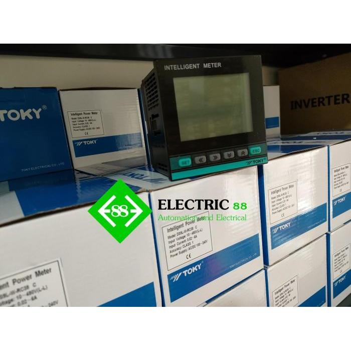 Toky Power Meter 3 Phase Support Modbus Rs485