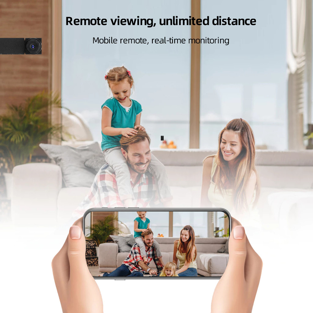 DIY HD 1080P WiFi Mini Camera Portable Video Recorder Micro Camcorder P2P Wireless Webcam Loop