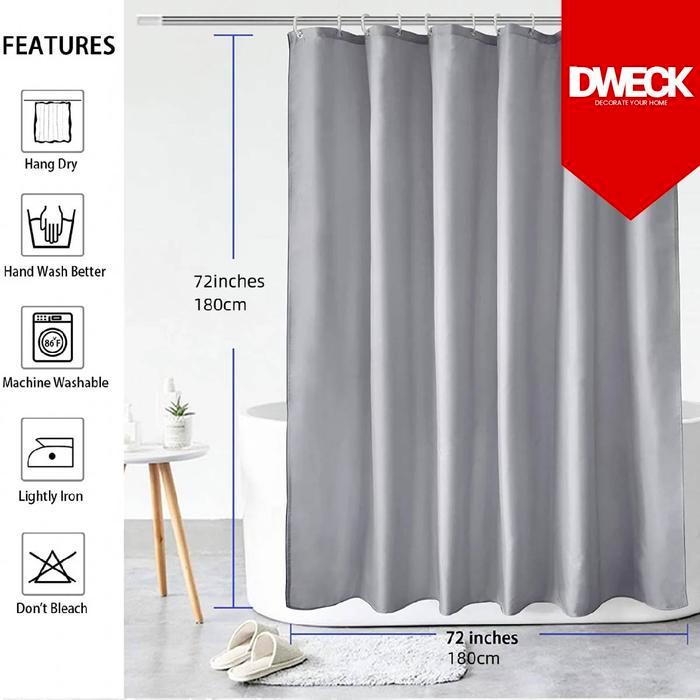 Gorden Kamar Mandi Premium Tirai Kamar Mandi Ready