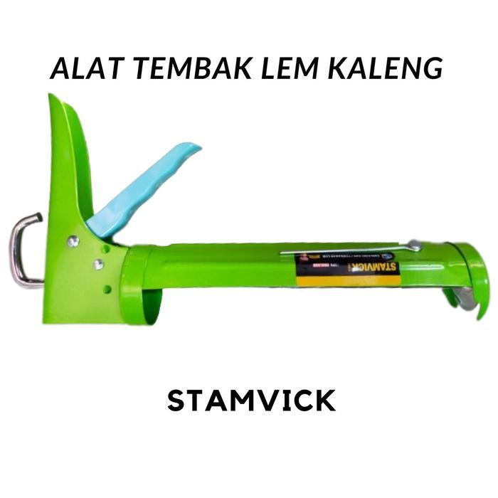 Stamvick Tembakan Lem Kaca / Lem Sealant / Lem Silicone Gun Alat #Gratisongkir