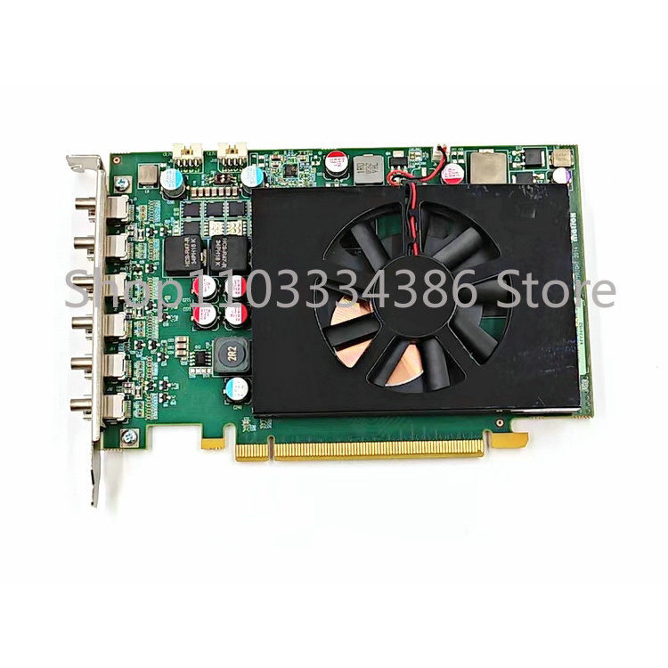 Disassembling Matrox C680 4G Computer Independent Graphics Card Supports Multi-Screen Graphics Card 