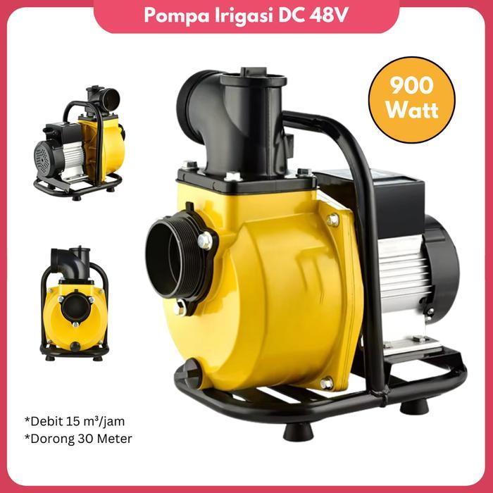 Pompa Irigasi Sawah DC 48V Pompa Modifikasi Alkon Tenaga Matahari Pompa Air Pertanian