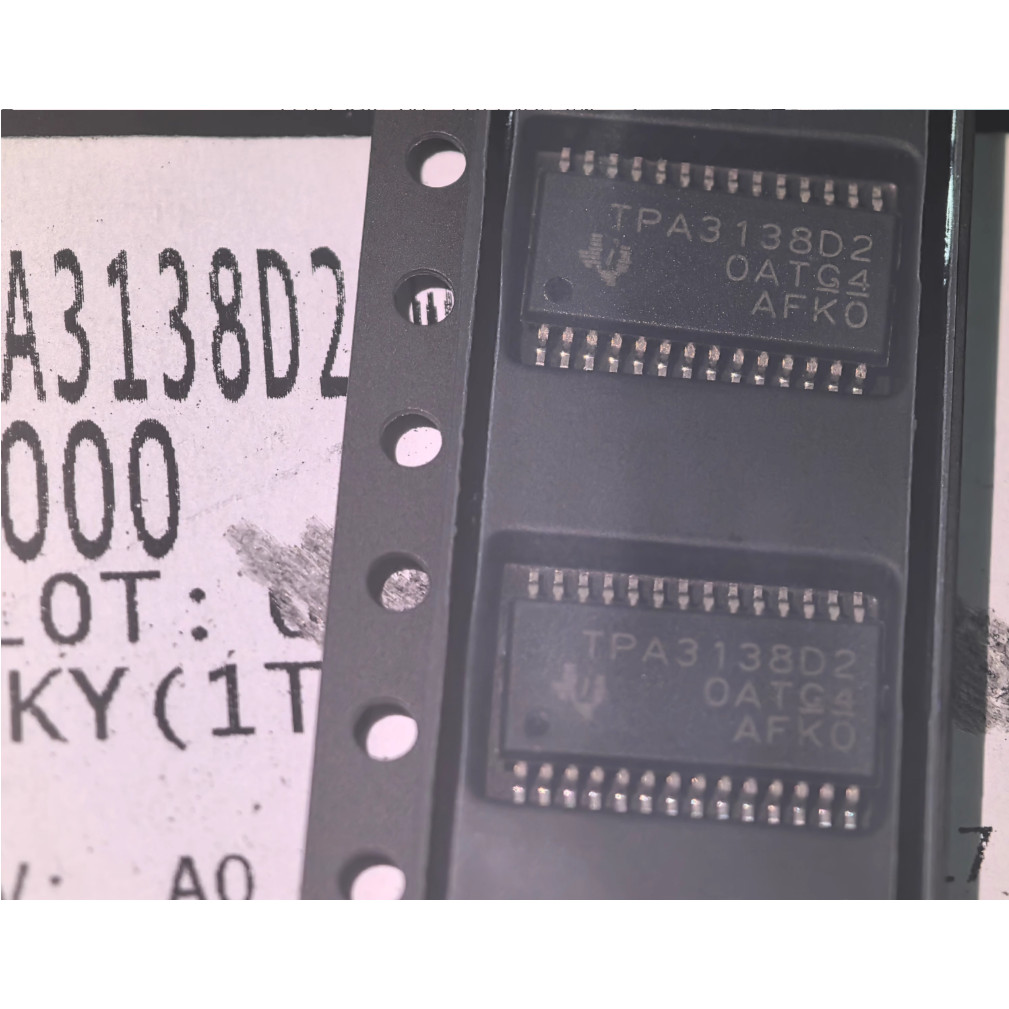 20PCS/LOT ORIGINAL TPA3138D2PWPR TI TSSOP-28-EP AUDIO POWER AMPLIFIER FREE SHIPPING
