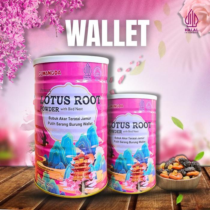 "New" OUFEN LOTUS ROOT POWDER SUP TERATAI SARANG BURUNG DAN TREMELA BUBUR AKAR TERATAI