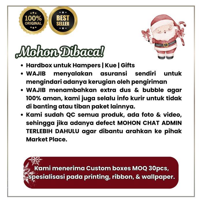 Hard Box Standar 22118 Cm Kotak Kue Motif & Bingkisan Box Lapis Legit Mini Terjamin