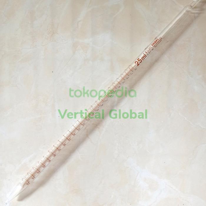 Pipet Ukur 25 Ml Iwaki Kaca Serological Pipet Measuring Pipet