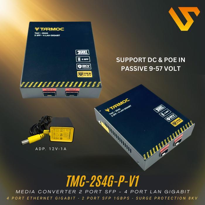 Ethernet Fiber Switch 2 Sfp 4 Lan Gigabit Media Converter Fo