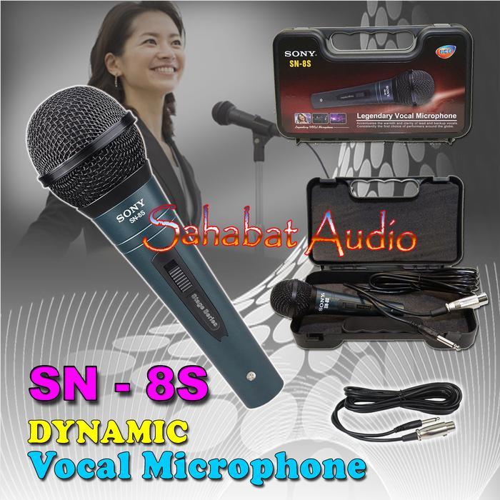 Mic Kabel Sn 8S / Microphone Cable Sony Sn - 8S Mic Murah Berkualitas Terbaik