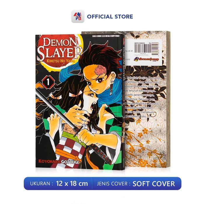 TERBARU Komik Anime Serial Demon Slayer Kimetsu No Yaiba Original Karya Koyoharu Gotouge / GRAMEDIA