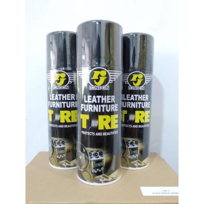 "New" RJ LONDON LEATHER FURNITURE TIRE Detail Polished Pengkilap Dashboard