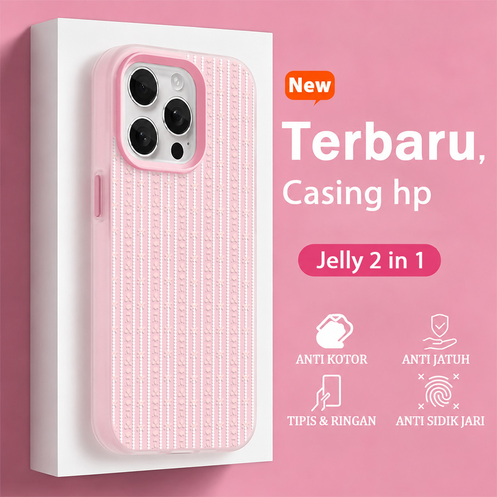 Mini Jelly 2 In 1 Bunga Casing Hp Untuk Vivo T5 Pro 5G Y31d Pro V70 Fe Y400 V60 Lite Y05 Y21D Z10R 5