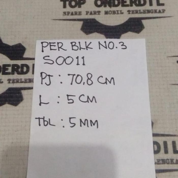 FREE ONGKIR PER DAUN BELAKANG KATANA SJ410 NO 3 BISA COD