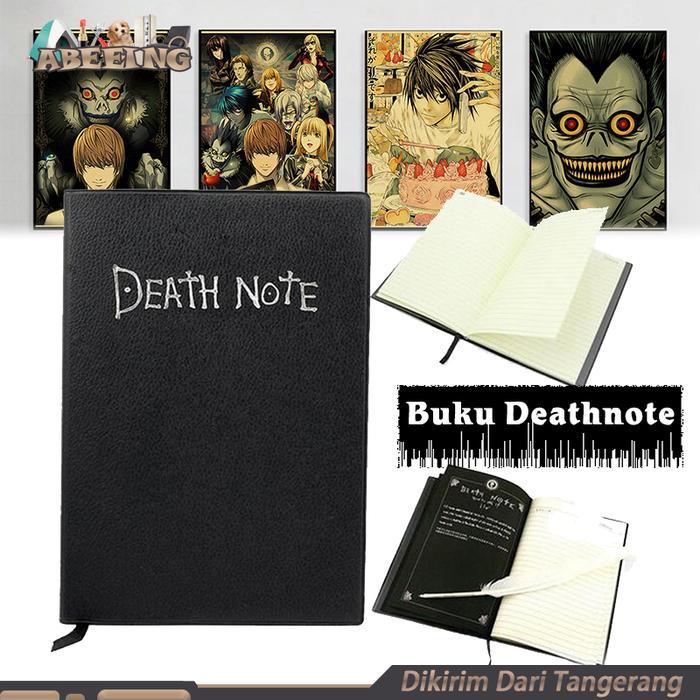 Buku Binder Death Note Buku Tulis Anime Death Note Book Notebook *