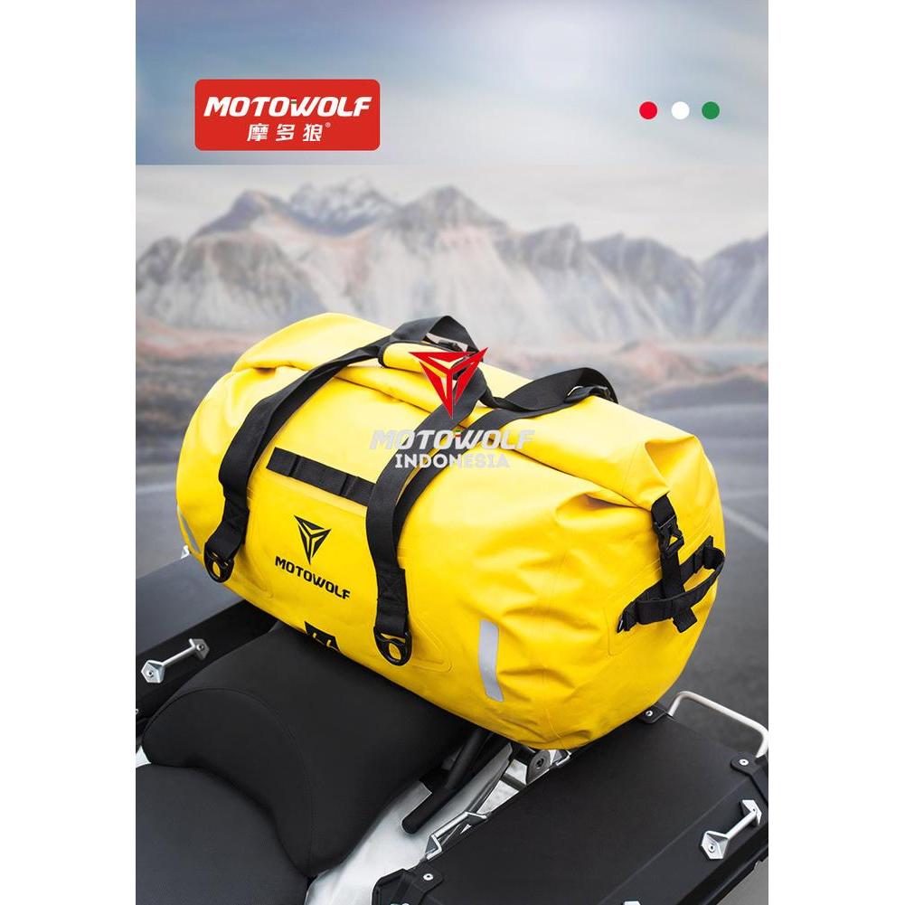 Tas Touring Motor Mobil Waterproof Motowolf Travel Bag Camping 0701 Pasti Ori
