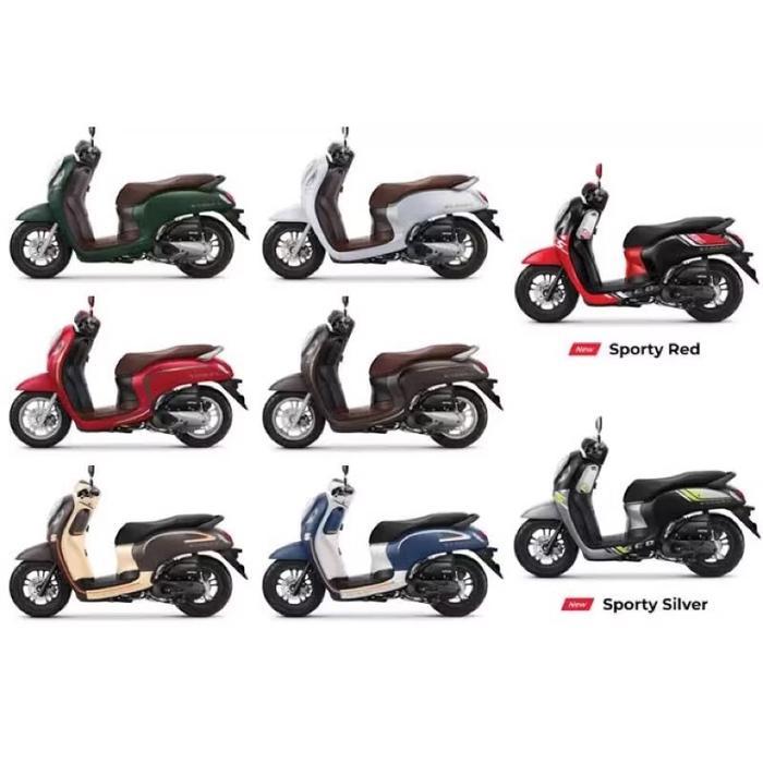 Cover Front Sayap Kanan Kiri Body Depan Scoopy New K2F 2021 - 2023 sampai 2024 original