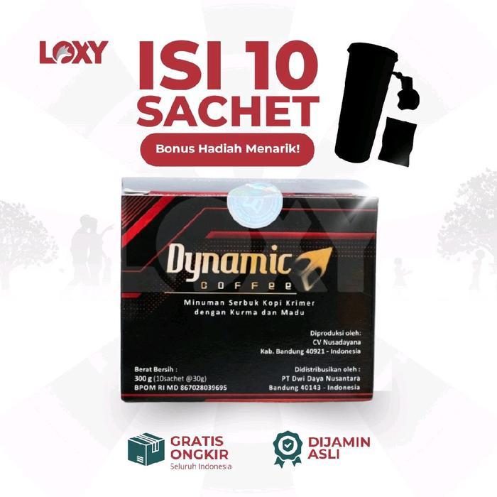 Kopi Dynamic Ginseng Original Kopi Stamina Pria Herbal