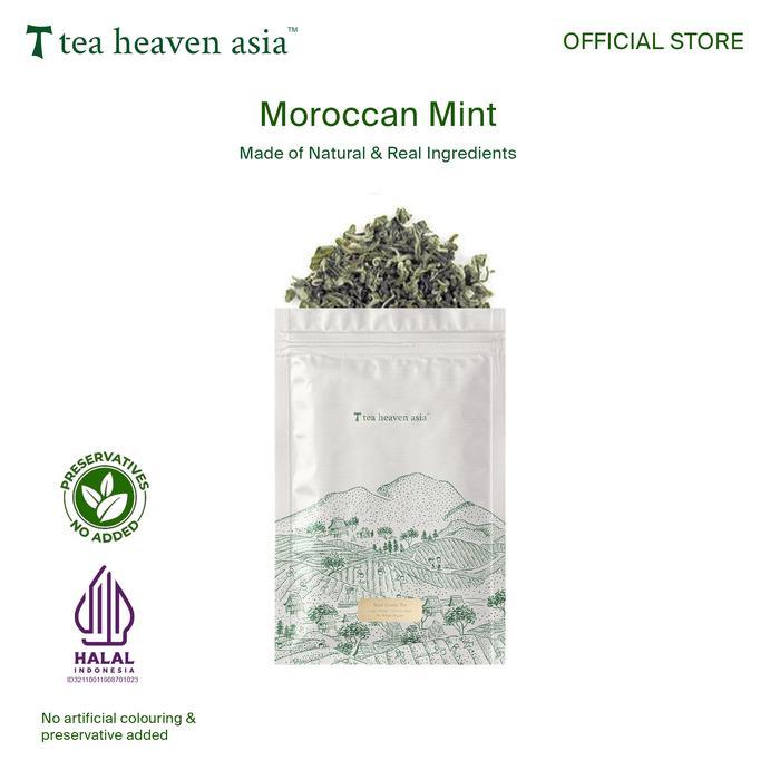 Tea Heaven Morrocan Mint Green Tea Teh Hijau Peppermint Terlaris