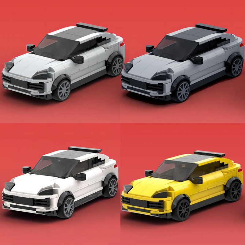 MOC Turbo GT SUV City Off-road Vehicle Building Blocks Racing Sports