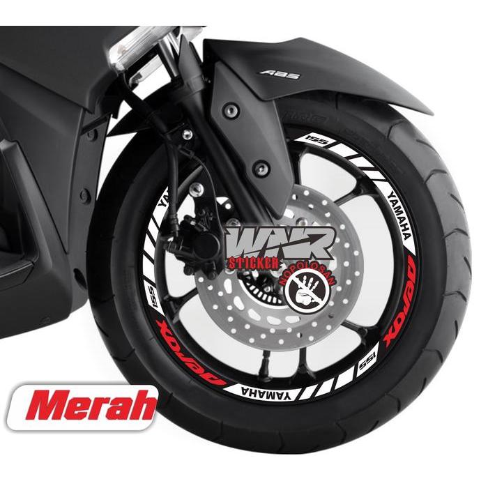 promo sticker velg yamaha aerox lis velg new aerox