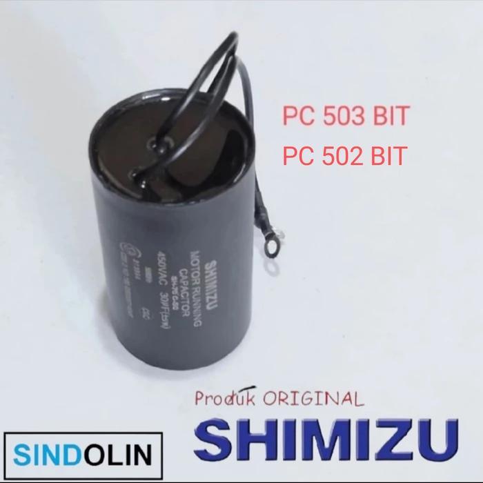 KAPASITOR POMPA AIR SHIMIZU PC503BIT / PC 503 BIT , 30 UF