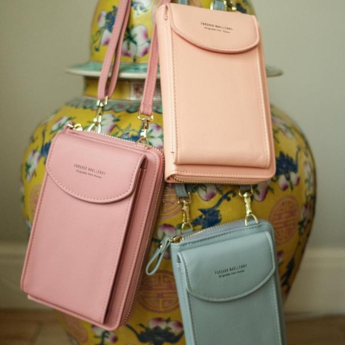 Terlaris Dompet Kalung Hp Selempang Wanita Baellerry 8519 Ori Tas Handbag Pouch -Gratisongkir