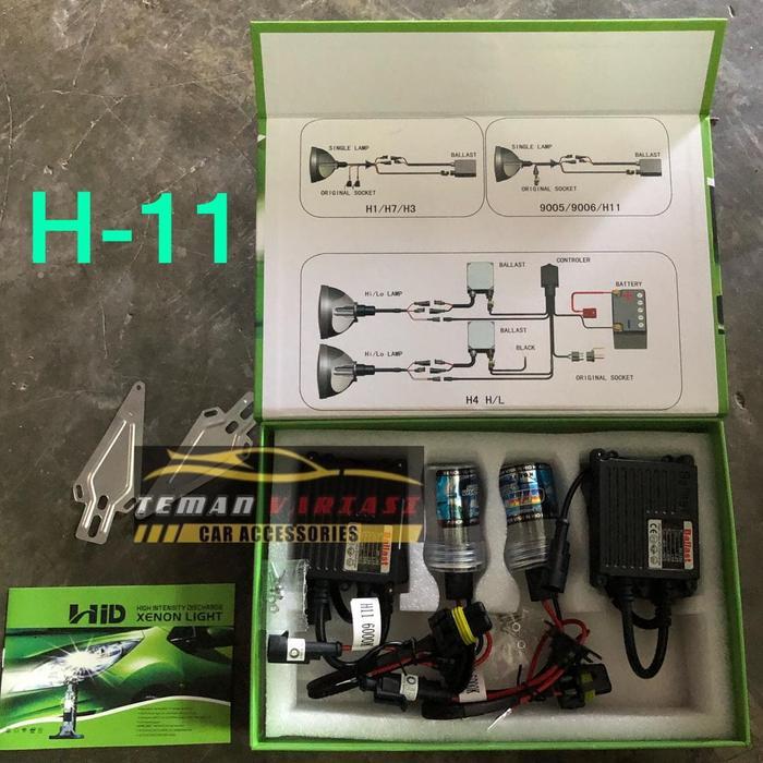 BOHLAMP LAMPU HID XENON LIGHT MOBIL H11 H-11 H 11 HARGA KHUSUS