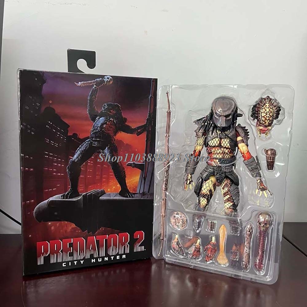 NECA Predator Figrue Ultimate Shaman Elder Armored Lost Warrior Jungle Hunter Snake Vision Predator