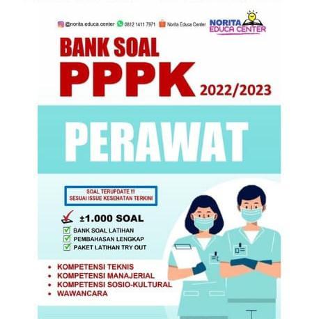 HOT SALE!!! BUKU BANK SOAL PPPK PERAWAT 2022-2023ORIGINAL NEC- TERLENGKAP TERMURAH